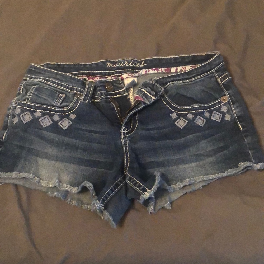 jean shorts